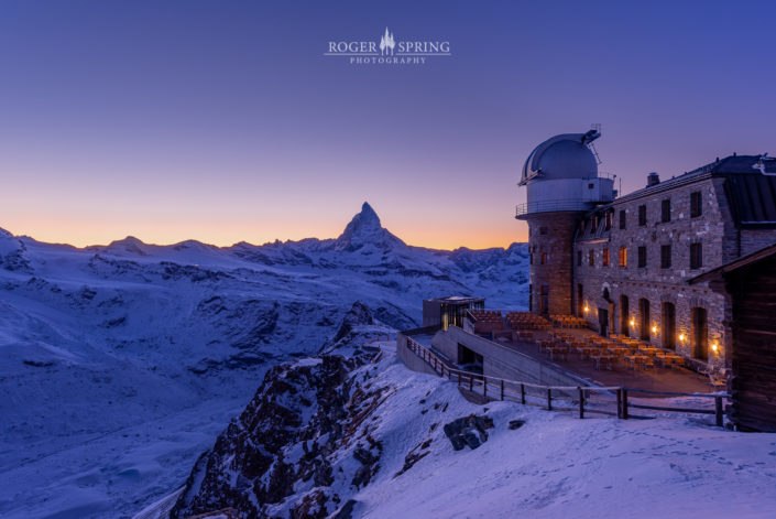 Matterhorn Gornergrat Schweiz Switzerland Winter Alpen Sonnenuntergang