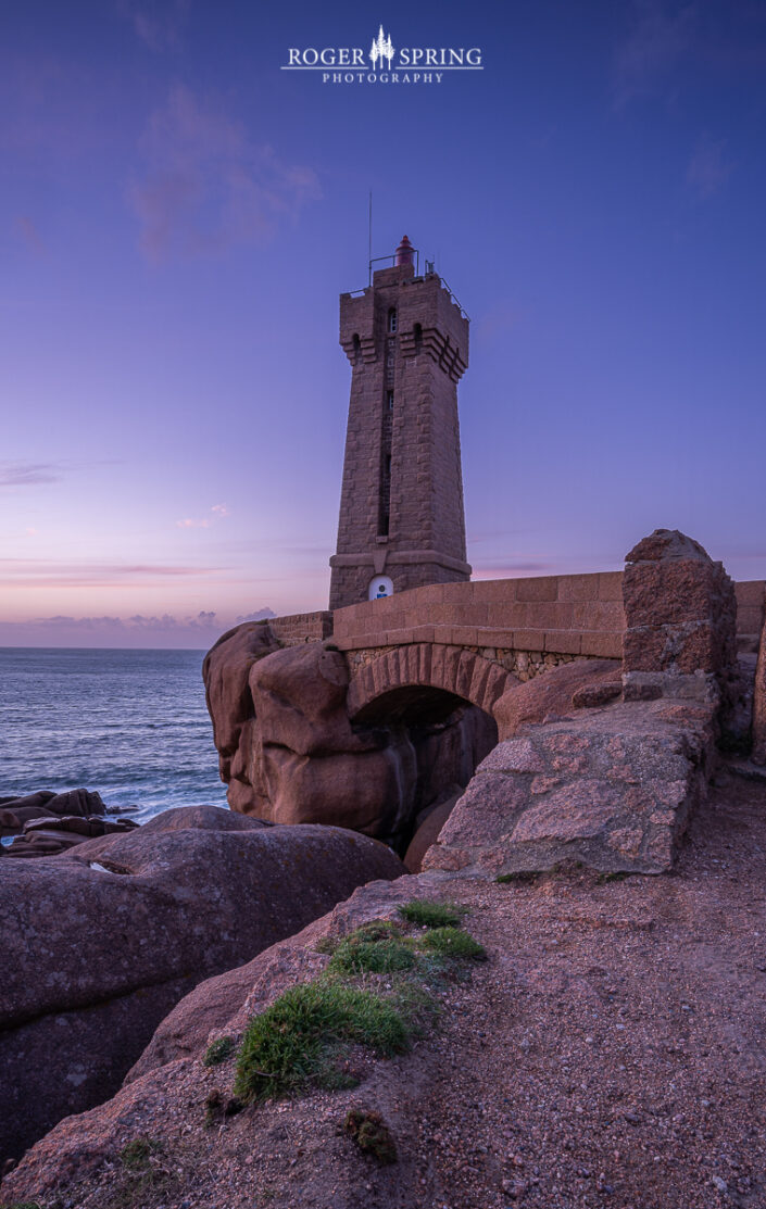Bretagne Frankreich Sonnenuntergang france Phare de Ploumanac’h