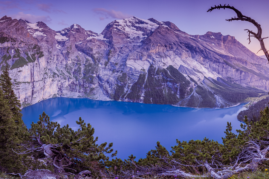 Abendwanderung am Oeschinensee